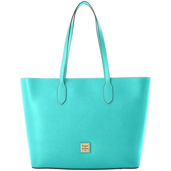 Dooney & Bourke Handbags - Dooney & Bourke Saffiano Large Tote - Mint
